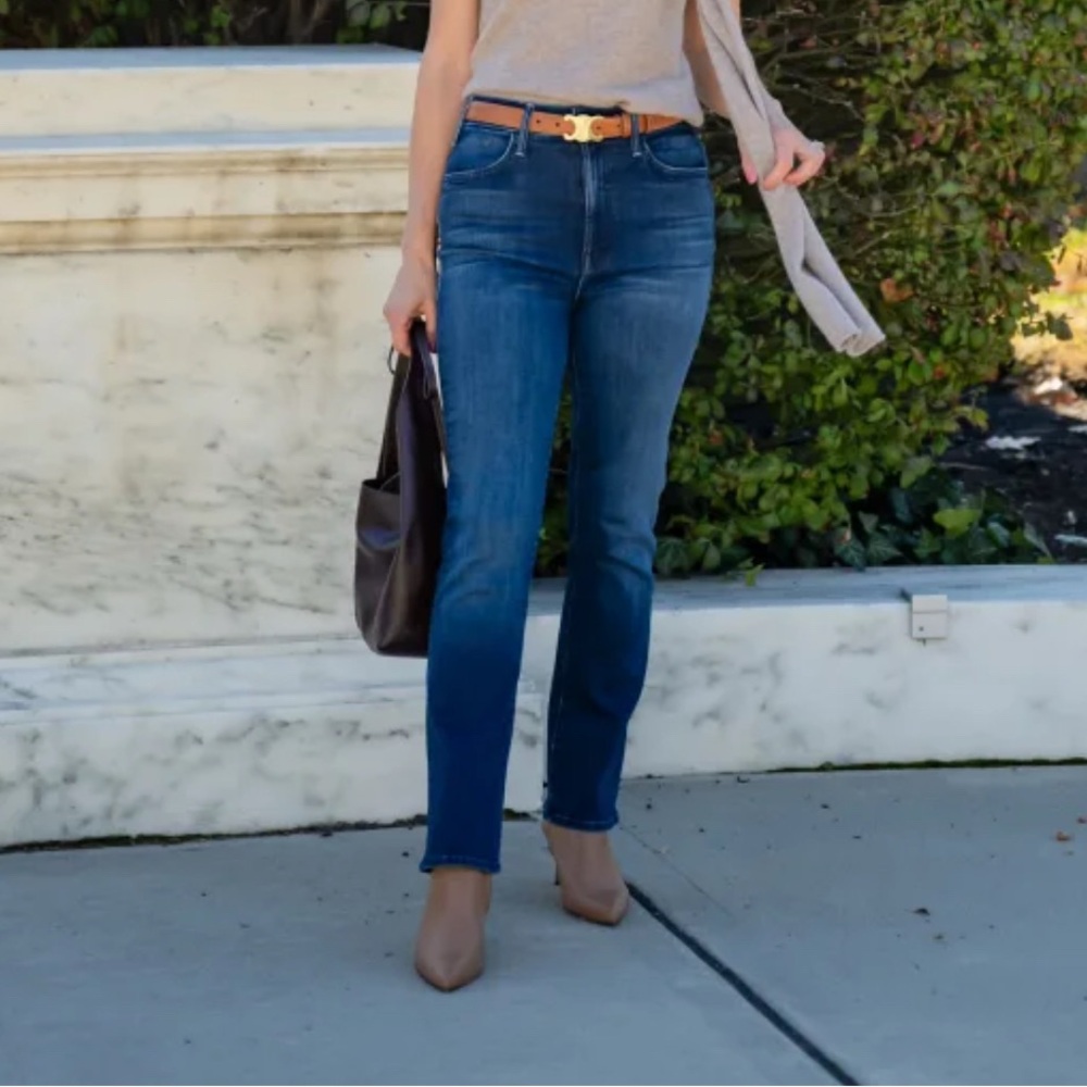 Soft Surroundings Blue Straight‎ Leg Jeans